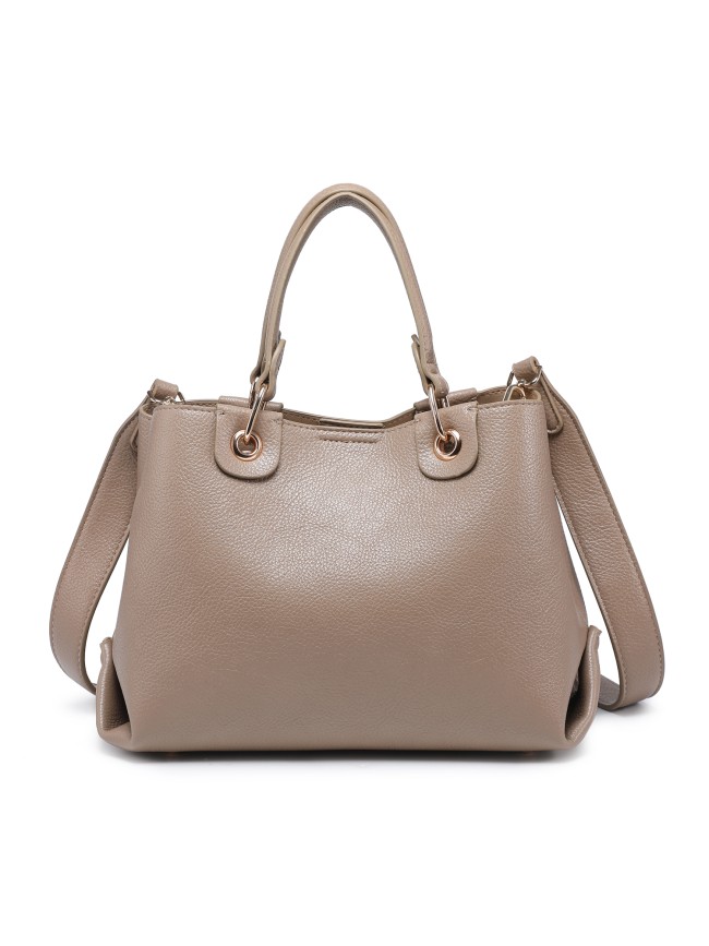 Woman synthetic leather hand bag - 52069