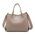 Borsa donna a mano in similpelle con tracolla - 52069