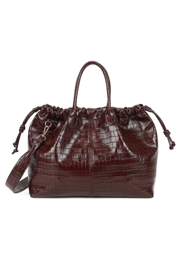 Woman synthetic leather hand bag - PF116