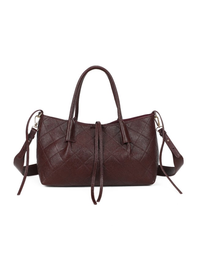 Borsa donna a spalla in ecopelle con...