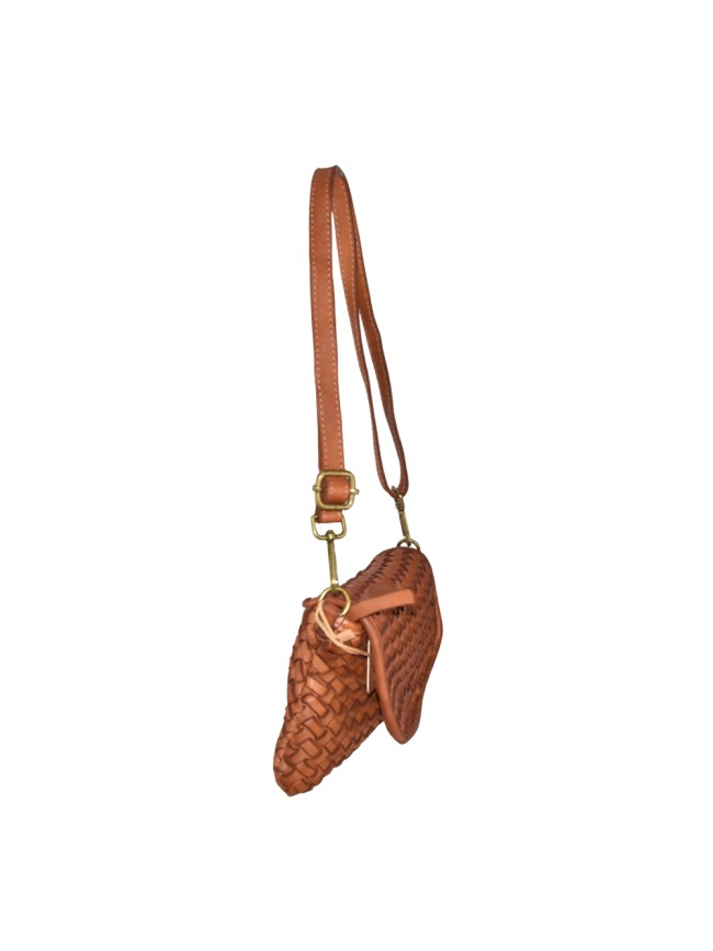 Borsa tracolla in pelle vintage -...