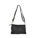 Woman woven washed leather bag - MJ33836