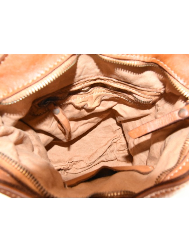 Woman washed leather pochette - ZP35838 Woman washed leather pochette - ZP35838