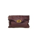 Pochette - busta in pelle effetto vintage - ZP35838
