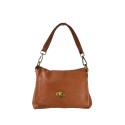 Borsa da spalla in pelle effetto vintage - GY35838