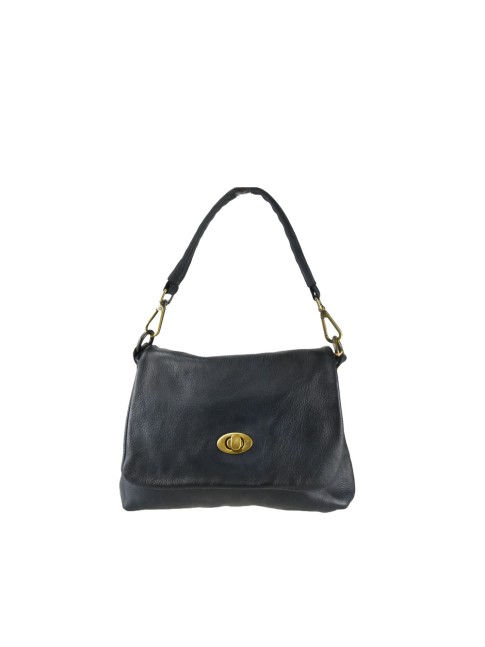 Woman washed leather bag -...