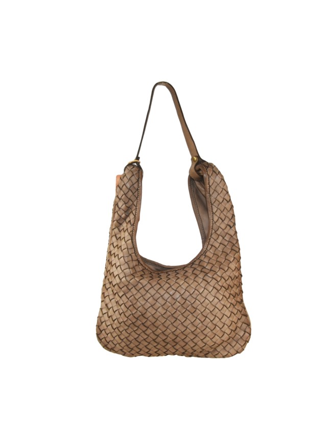 Borsa da spalla in pelle effetto...