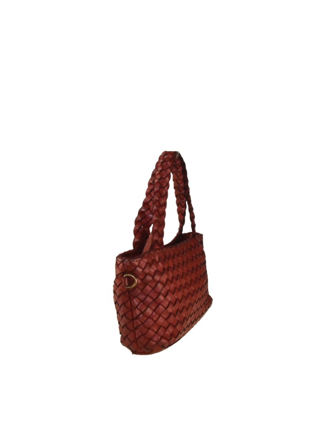 Woman washed leather bag - SJ38842