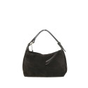 Woman suede leather shoulder bag 100% made italy - SJ26828