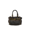 Woman vintage leather hand bag - YO42846