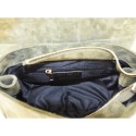 Woman suede leather shoulder bag 100% made italy - VC39843