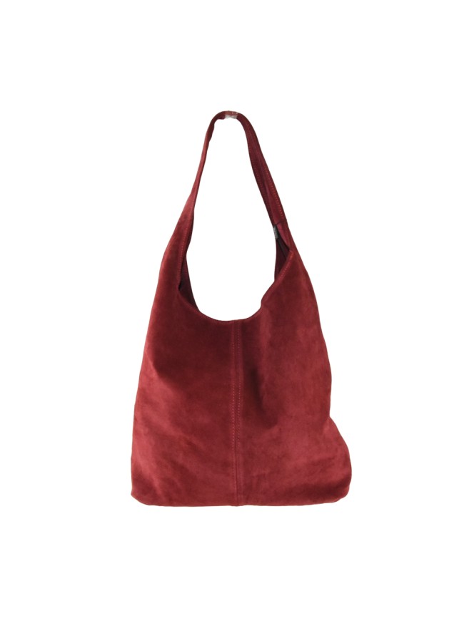 Woman suede leather shoulder bag 100%...