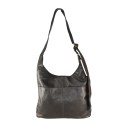 Woman vintage leather shoulder bag - LS49854