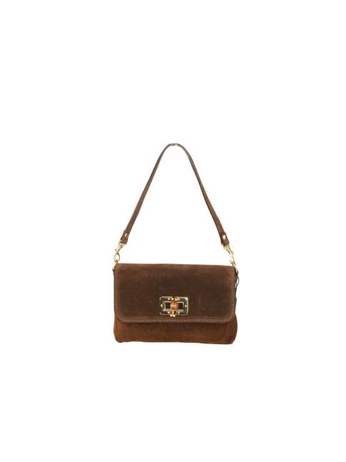 Woman leather pochette 100%...