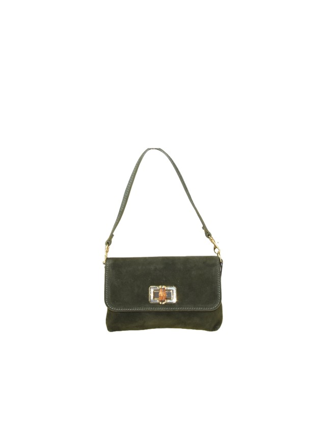Woman leather pochette 100% made...