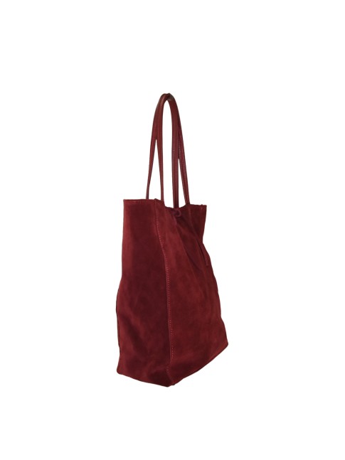 Woman suede leather bag -... 2