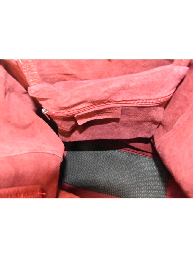 Woman suede leather bag - FC20822