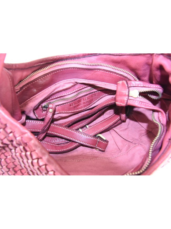 Borsa da spalla in pelle effetto...