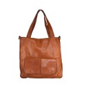Borsa donna a spalla in vera pelle vintage - UN55861
