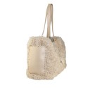 Borsa a spalla donna in ecopelle & teddy - BO262