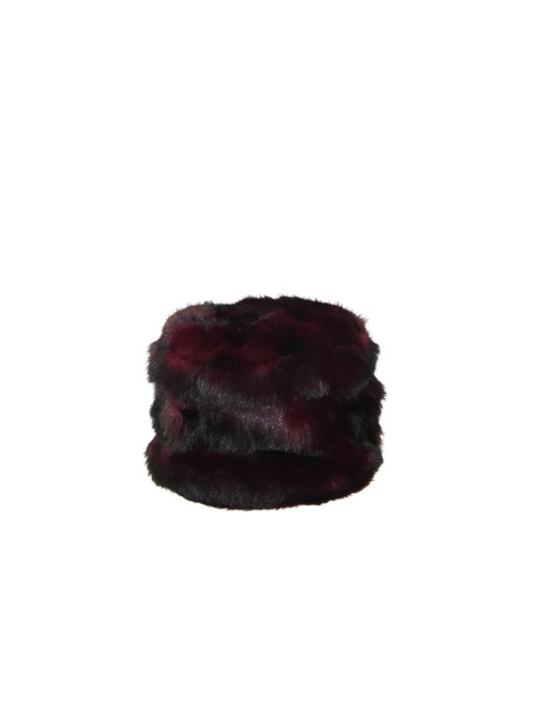 Synthetic fur woman hat  -...