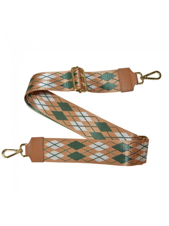 Leather & textie strap for bag - BW600