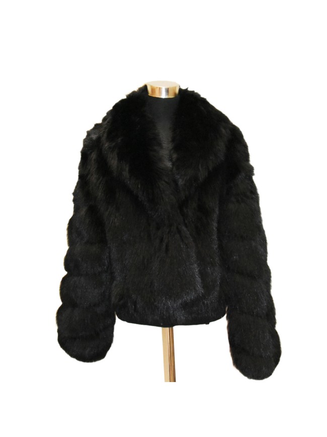 Synthetic fur jacket - 0550