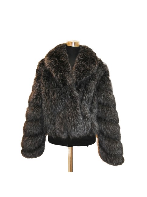 Synthetic fur jacket - 0550