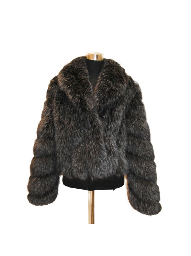Synthetic fur jacket - 0550