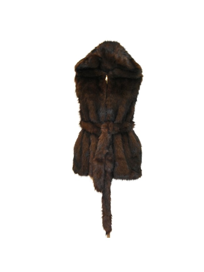 Gilet in ecopelliccia - 0558