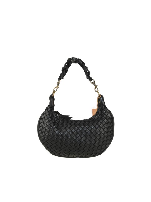 Woman washed leather bag -...