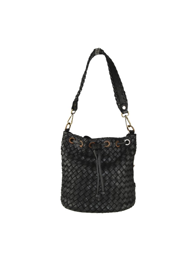 Woman vintage leather shoulder bag - GC48853