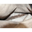 Woman synthetic fur shoulder bag - BO235