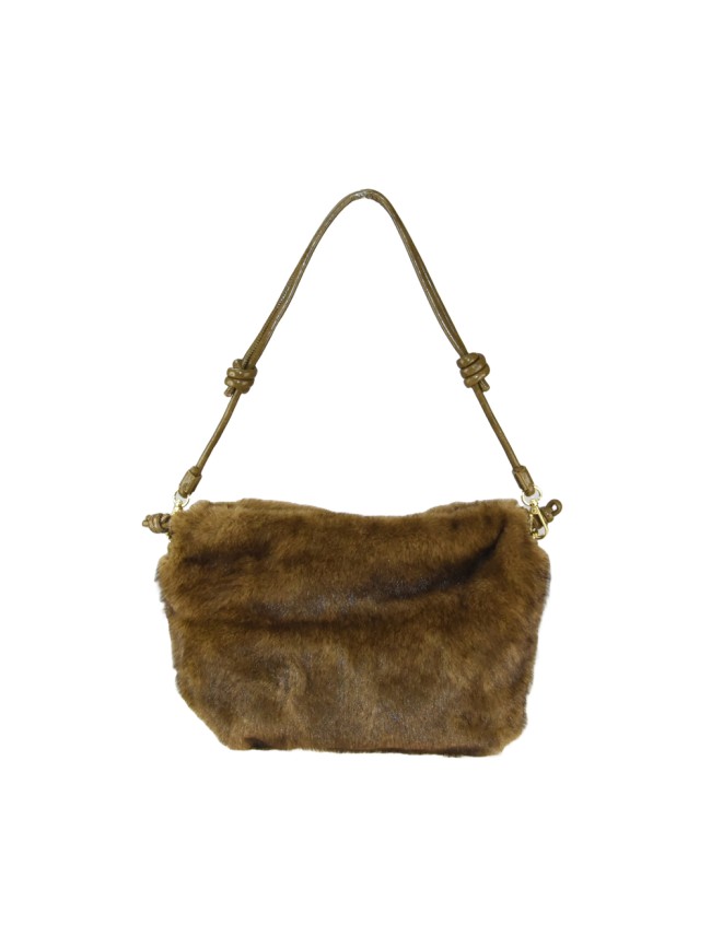 Woman synthetic fur shoulder bag - PH5205