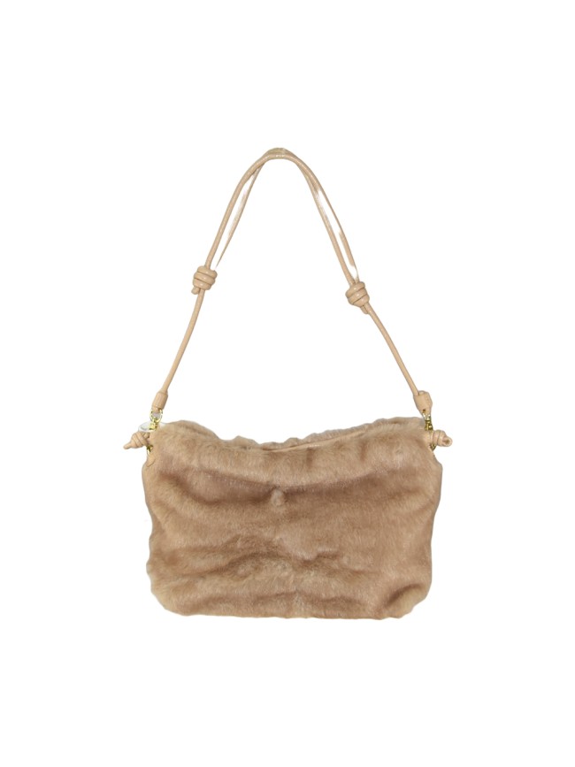 Woman synthetic fur shoulder bag - PH5205