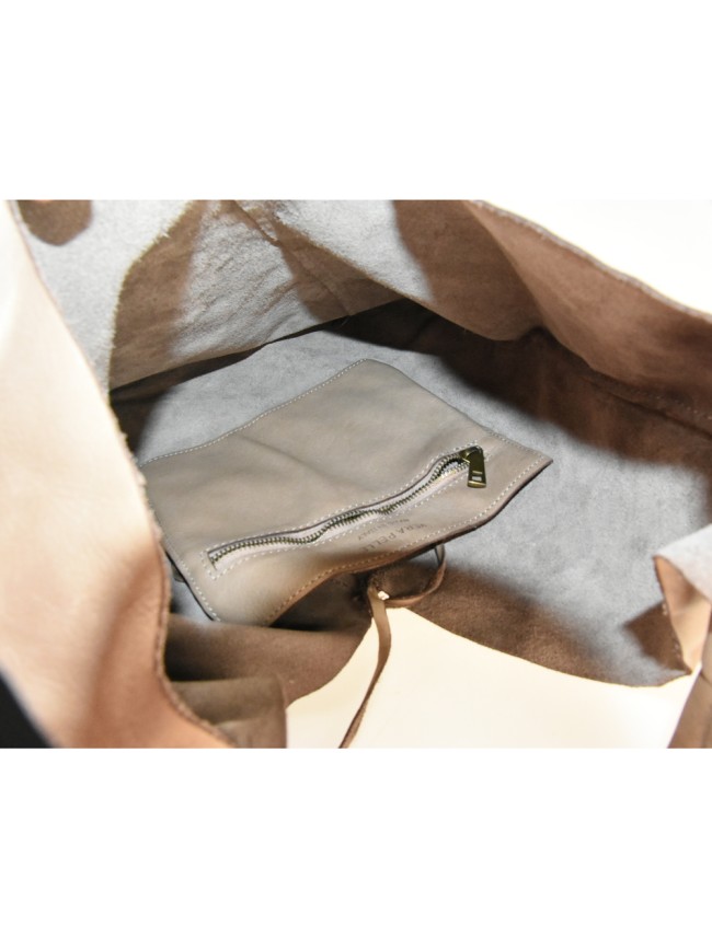 Woman vintage leather shoulder bag -... Woman vintage leather shoulder bag -...