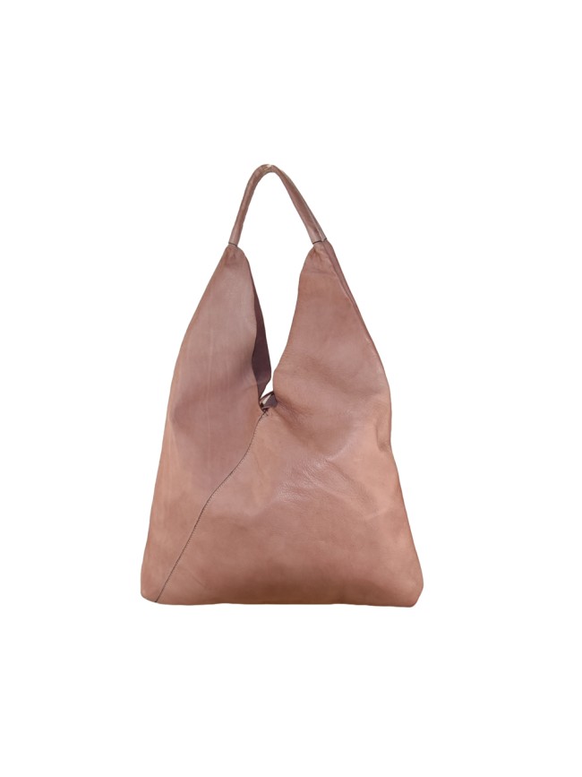 Woman vintage leather shoulder bag - SN45850