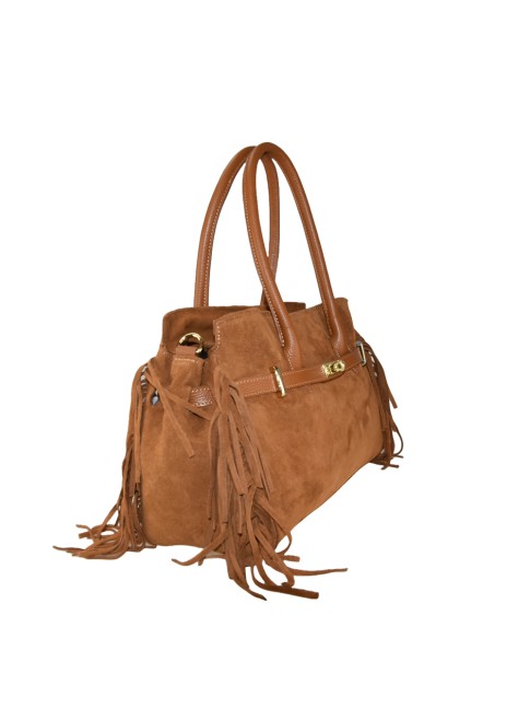 Borsa a mano in pelle con... 2