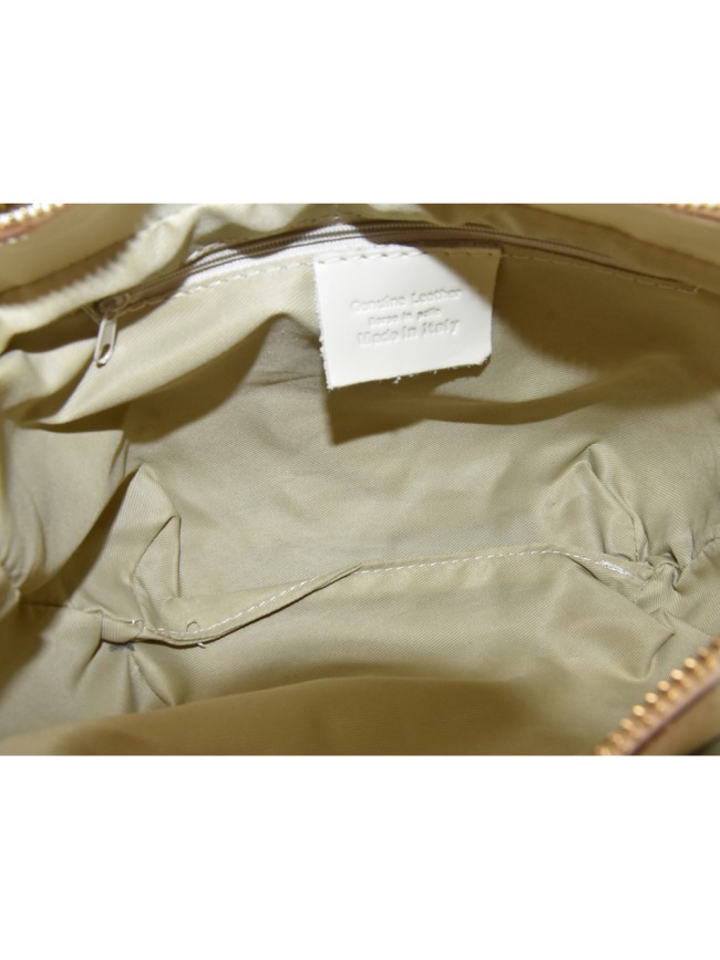 Embossed leather handbag with... Embossed leather handbag with...