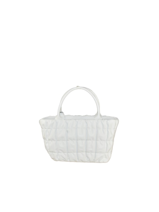Borsa a mano in pelle trapuntato con tracolla - SX34837