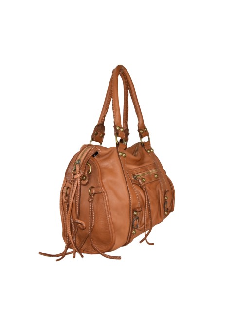 Woman vintage leather... 2
