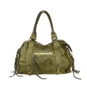 Borsa donna a spalla in vera pelle vintage - BA58864