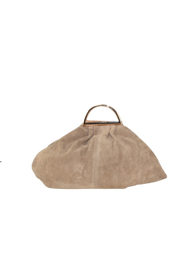 Suede leather hand bag with shoulder... Suede leather hand bag with shoulder...