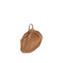 Suede leather hand bag with shoulder strap - EC38842