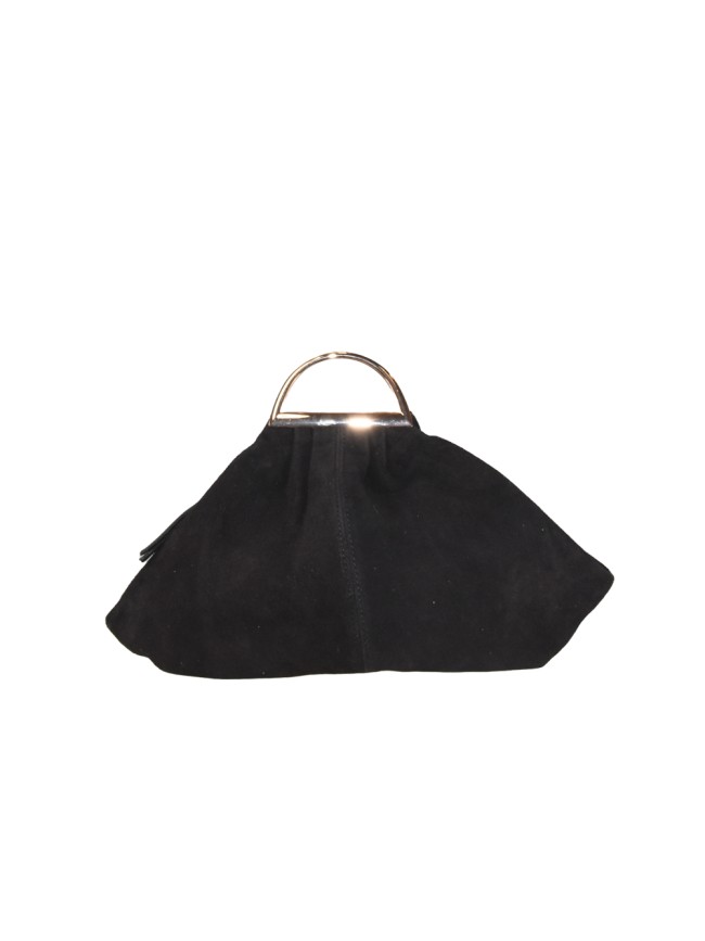 Suede leather hand bag with shoulder... Suede leather hand bag with shoulder...