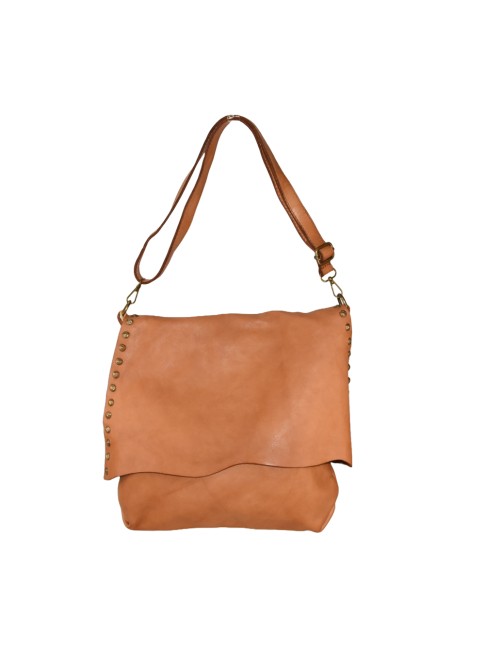 Woman vintage leather...