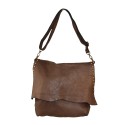 Borsa donna a spalla in vera pelle vintage - PN52857