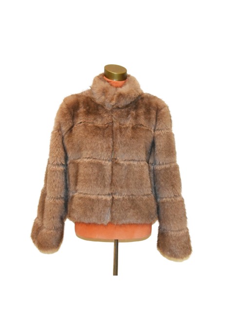 Synthetic fur jacket - 0584