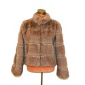 Synthetic fur jacket - 0584