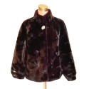 Synthetic fur jacket - 0532